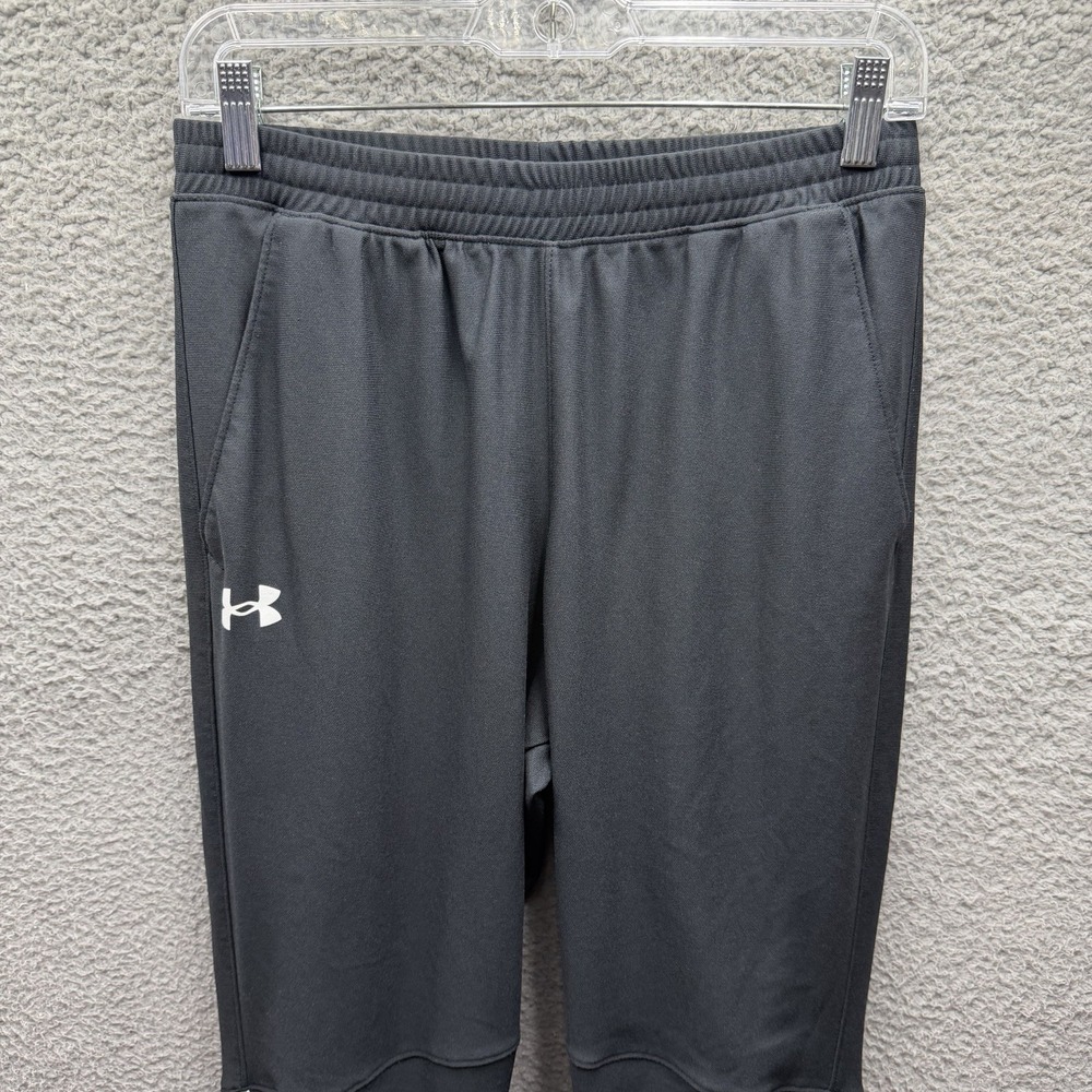 Under Armour Pants Mens Size Medium Black & White Twister Workout Training Pants - Picture 2 of 14
